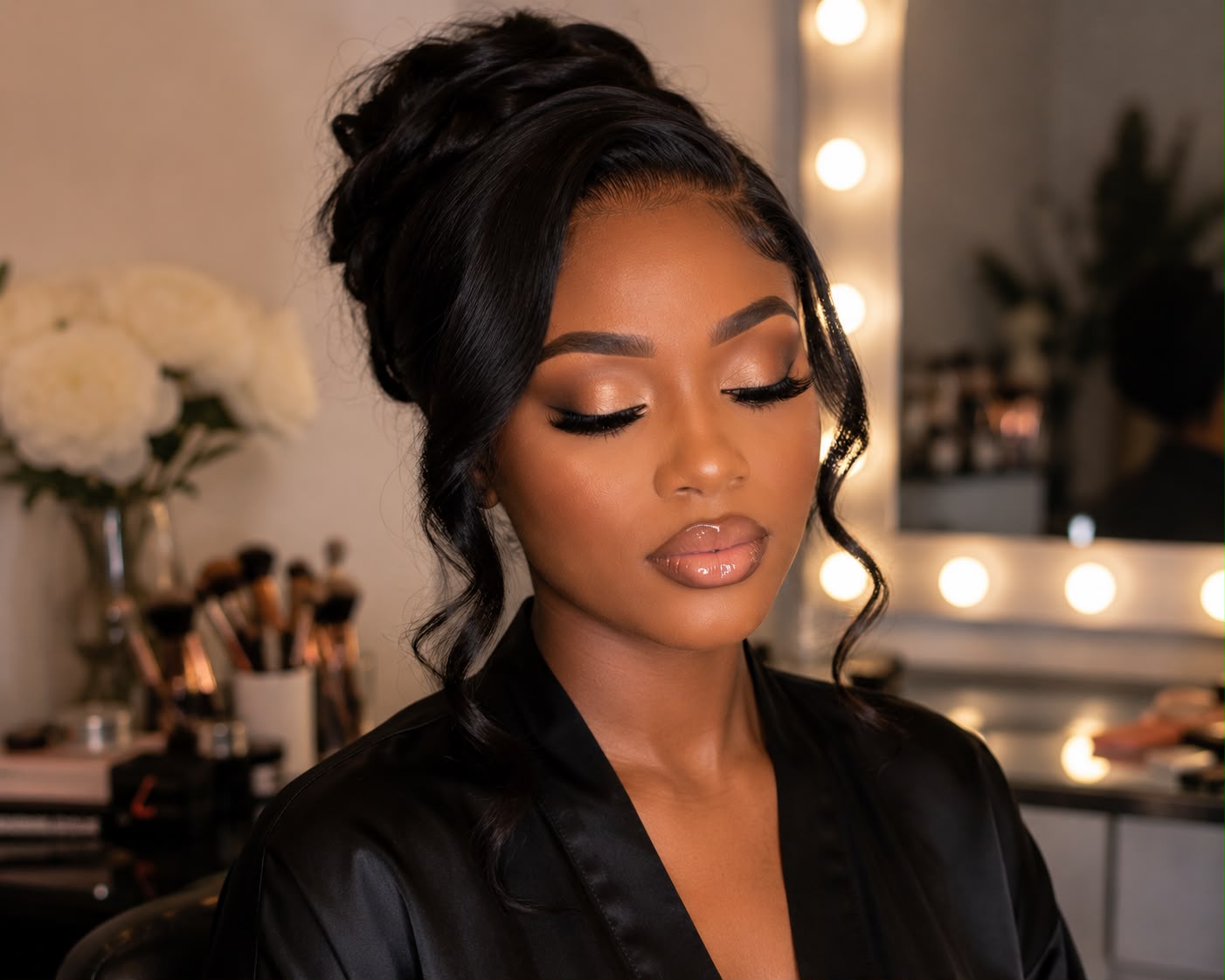 Professional makeup service